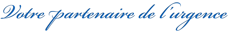 Votre partenaire de l'urgence