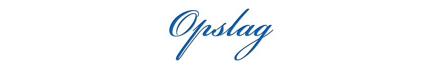 Opslag